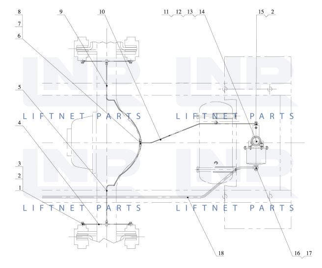 Rear Axle Boosting Pump Assembly 