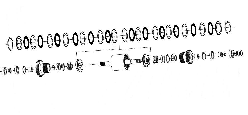 SHAFT III ASSEMBLY (LG853.03.01.05)