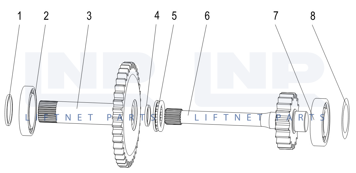 SHAFT I ASSEMBLY (LG853.03.01.01)