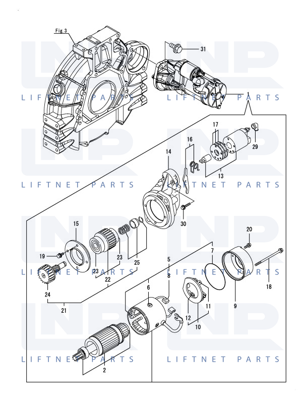 STARTER MOTOR