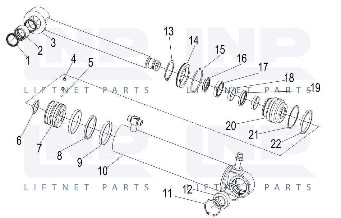 STEERING CYLINDER (16608040700)