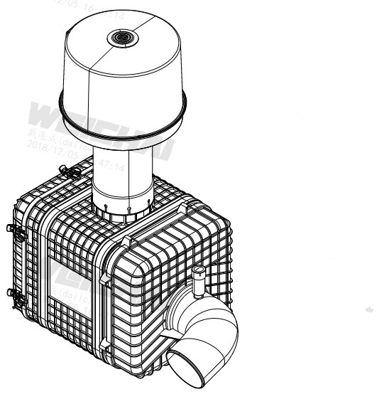 STRAIGHT-THROUGH PRE-FILTRATION SYSTEM