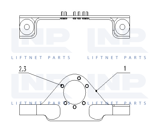 SUPPORT GP-ENGINE 33AZ019+A