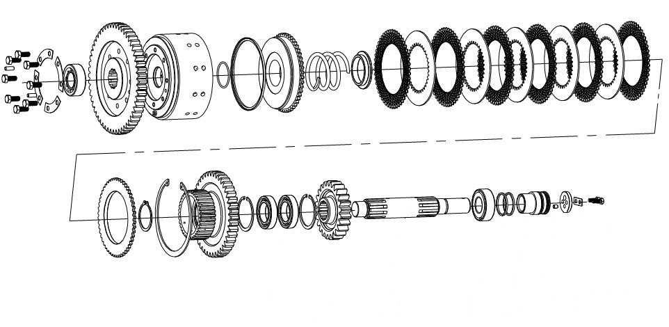 Средний вал(LGX833VA.03.04)