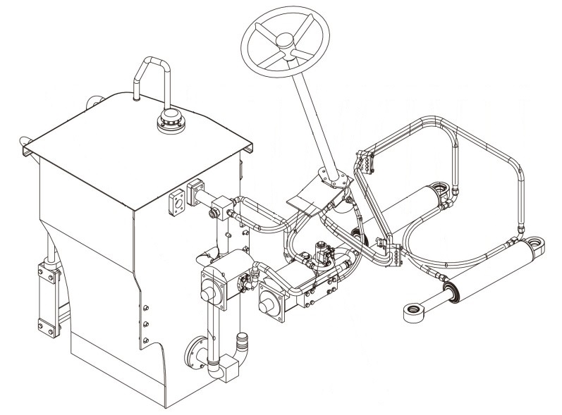 Steering System (50E New Axle) 