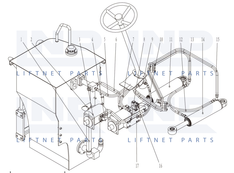 Steering System (50E New Axle) 