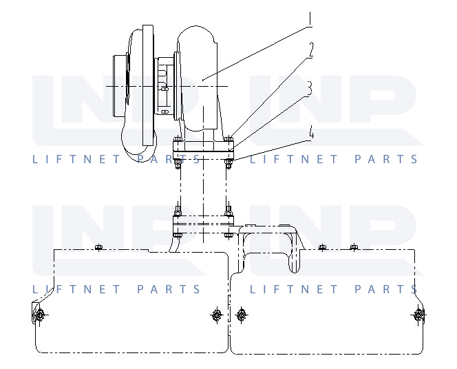 TURBOCHARGER GP 38AZ003+A