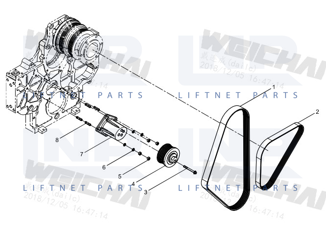 Tensioner And Belt Group