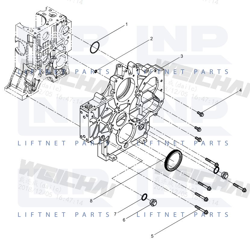 Timing Gear Housing Group