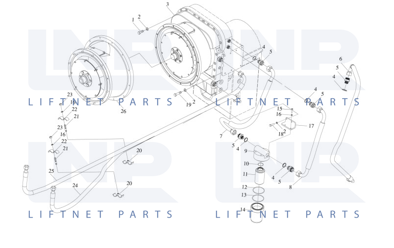 Torque Converter System-1 (Cummins 6CTA8.3) 