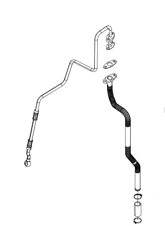 Turbocharger Oil Pipe Group