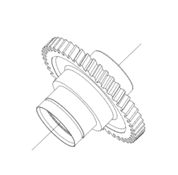 Выходная шестерня (HD Mission) 