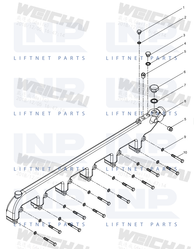 Water-outlet Pipe Group