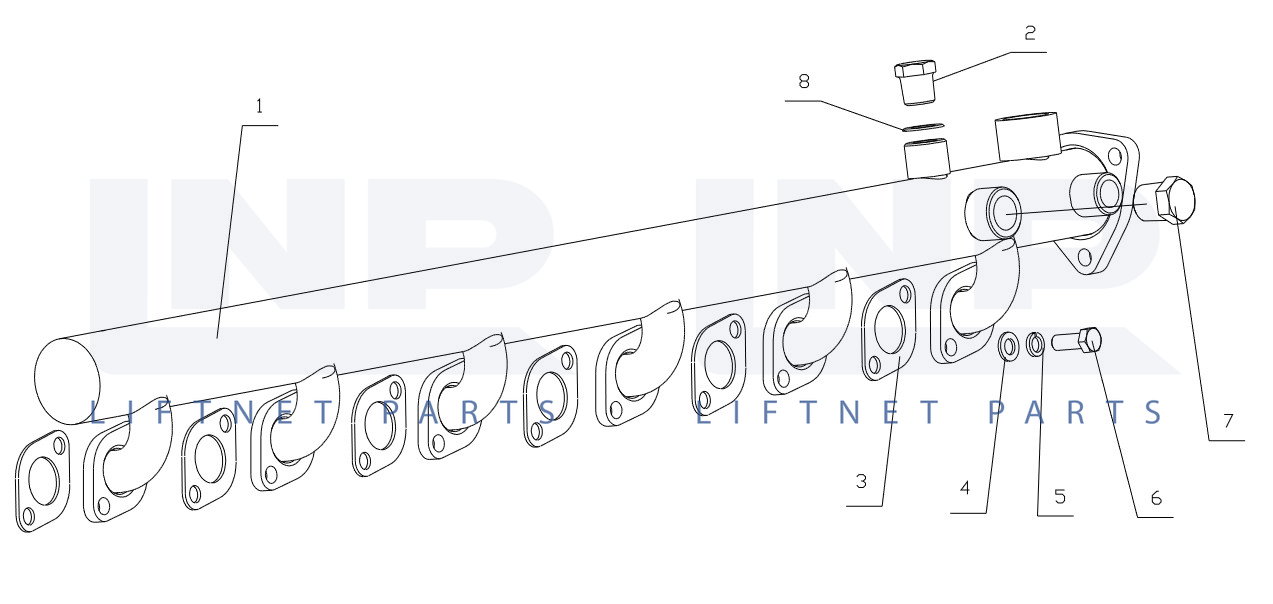 Water Pipe& Hose Assembly of Radiator