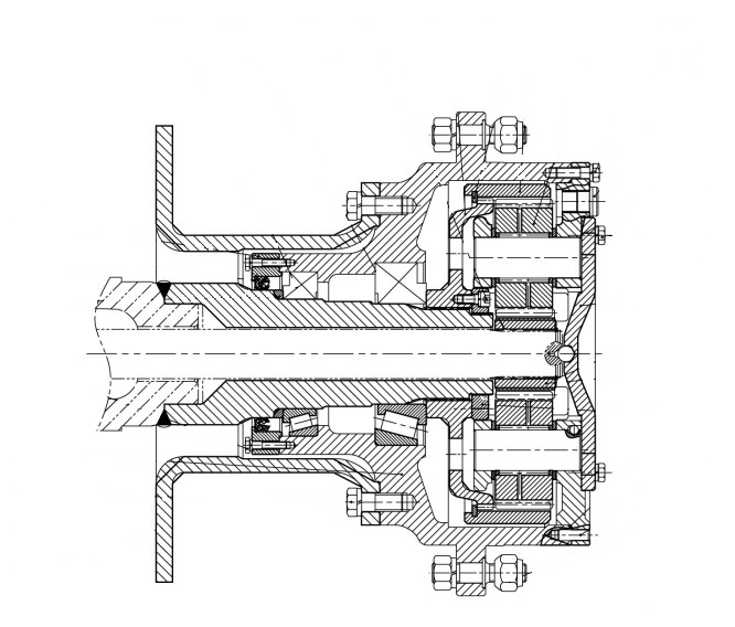 Wheel Reduction Assem (Front)