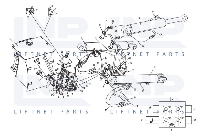 Working Hydraulic System 1