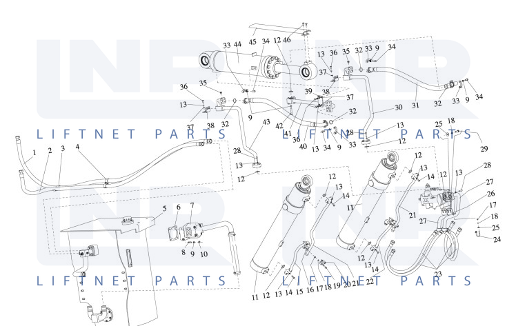 Working Hydraulic System 1 ( Standard )